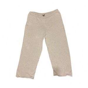 Eileen Fisher Light Tan Knit Pants